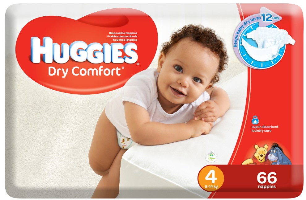 huggies dry comfort size 4